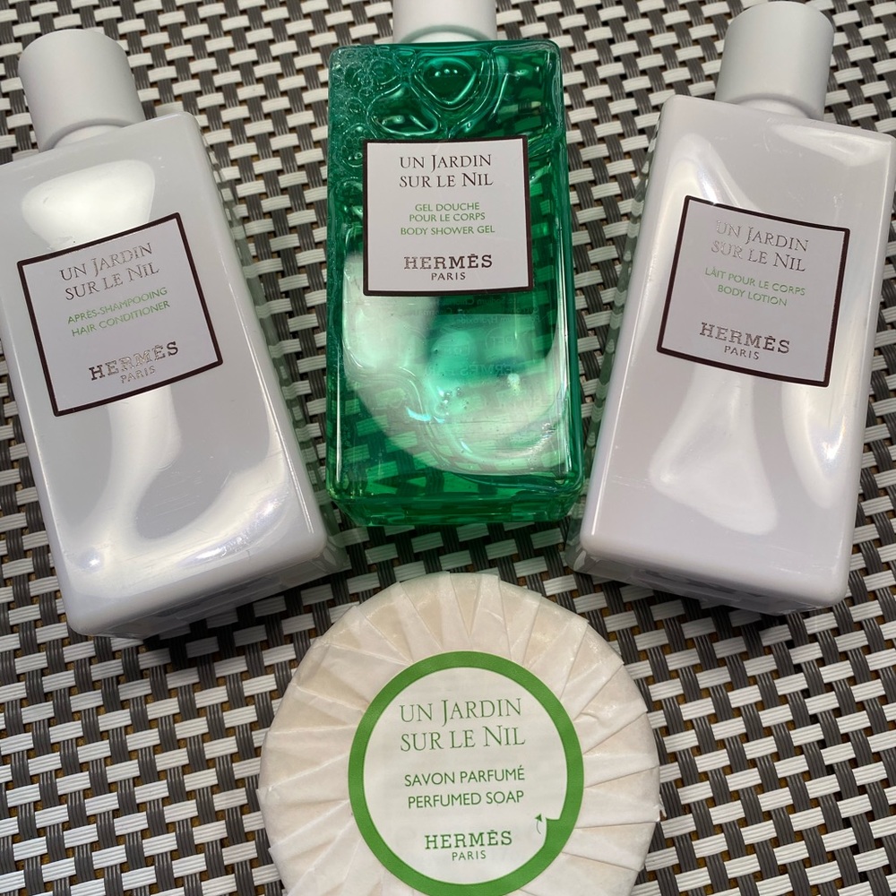 BRAND NEW HERMÈS TRAVEL ITEMS